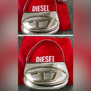 COPY - NEW DIESEL SILVER "DR' HANDBAG